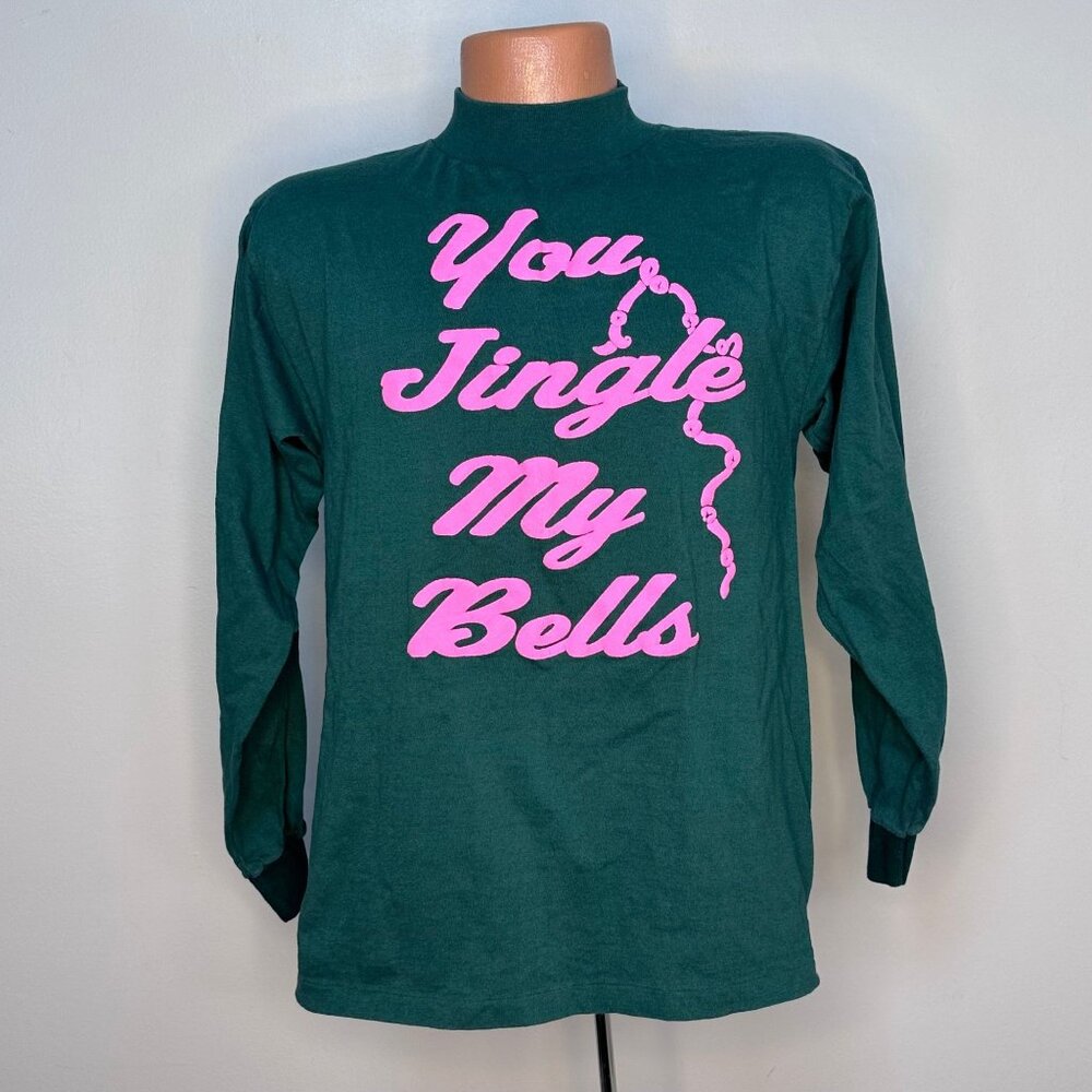 Vintage 1990s You Jingle My Bells Long Sleeve T-Shirt, Powell Peralta Size Small